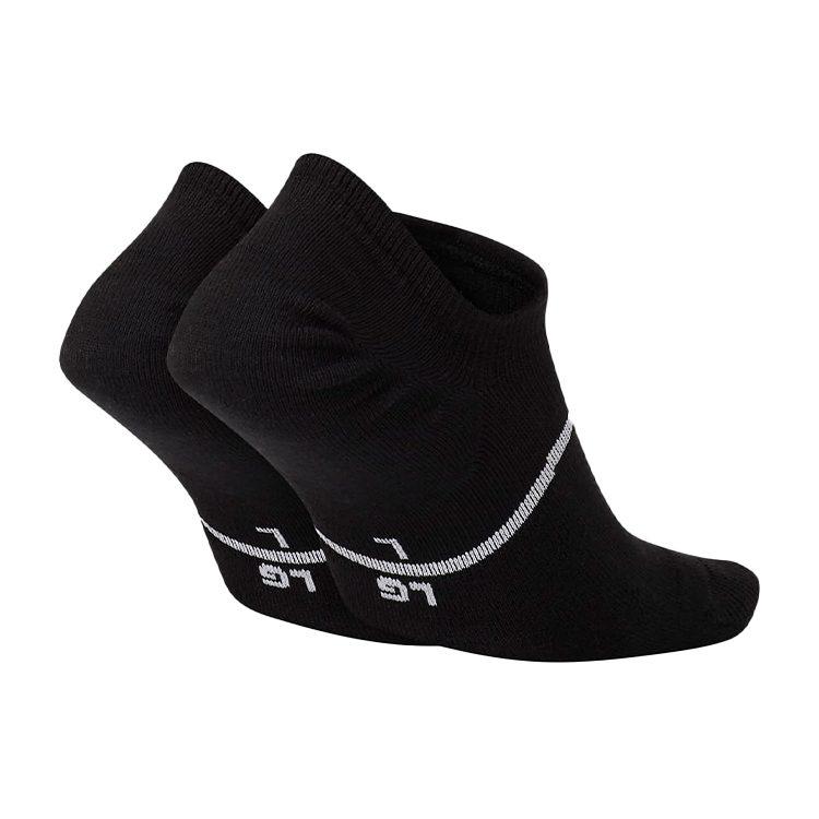 Nike Ankle Socks Men's 2 Pack Black CU0692-010