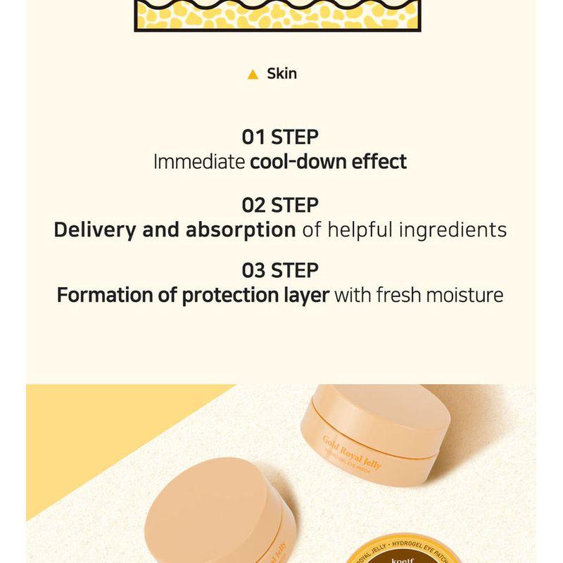 Petitfee Koelf Gold & Royal Jelly Eye Patch 60pcs