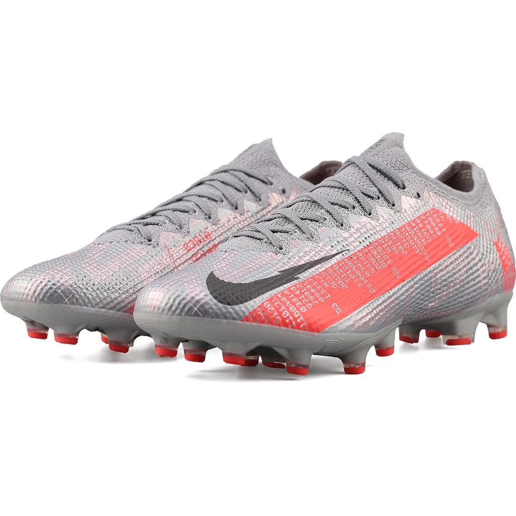 Nike Mercurial Vapor 13 Elite AG Pro 'Metallic Grey Crimson' Men's AT7895-906