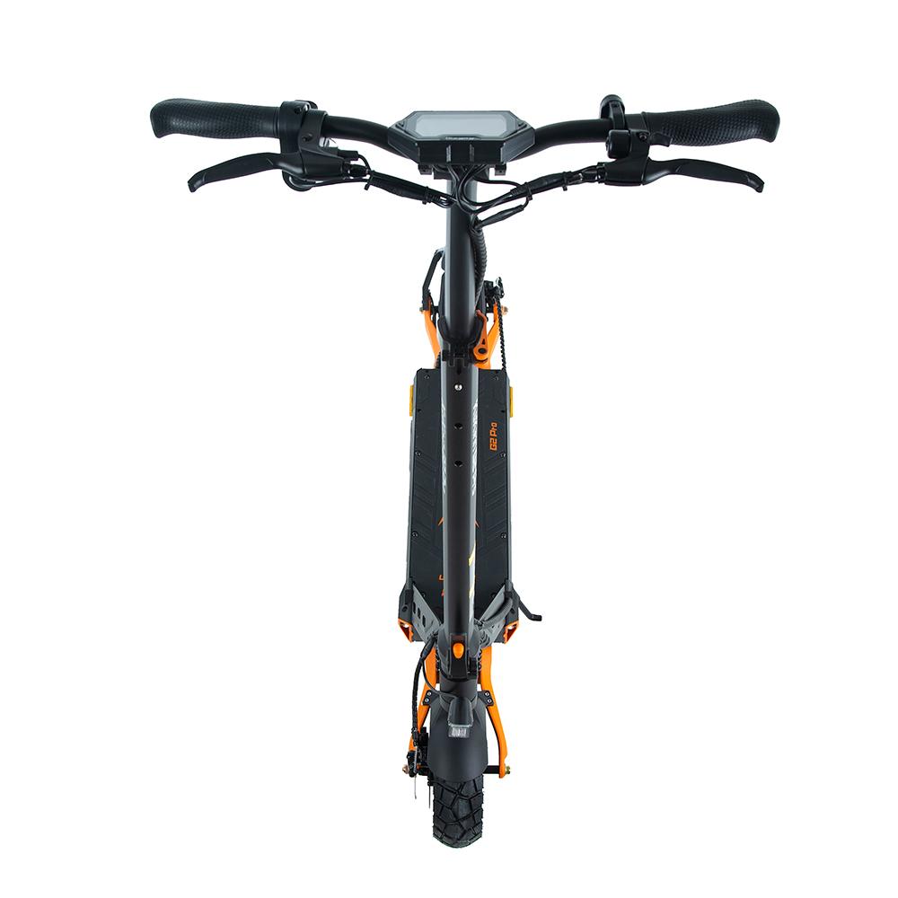 Elektrische Scooter Kukirin 10" 500W Motor Topsnelheid 25Km/h 48V 15.6AH Max Bereik 65Km Zwart G2 Pro VMP