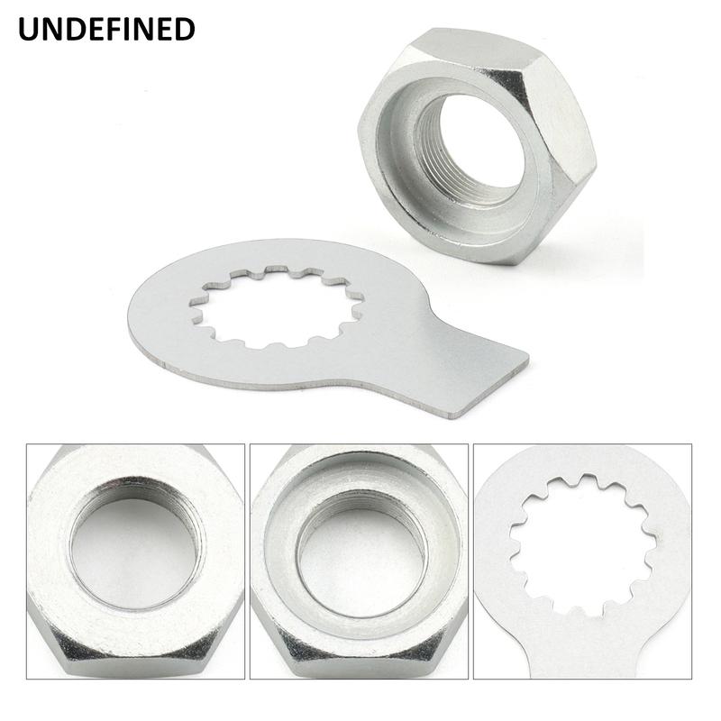 Motorcycle Front Sprocket Nut And Washer Lock Kit for Yamaha YZF R1 FZ1 FZS 1000 FAZER TDM 900 2002-2010