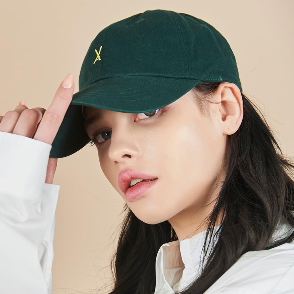Varzar Logo Over Fit Chino Ball Cap Green