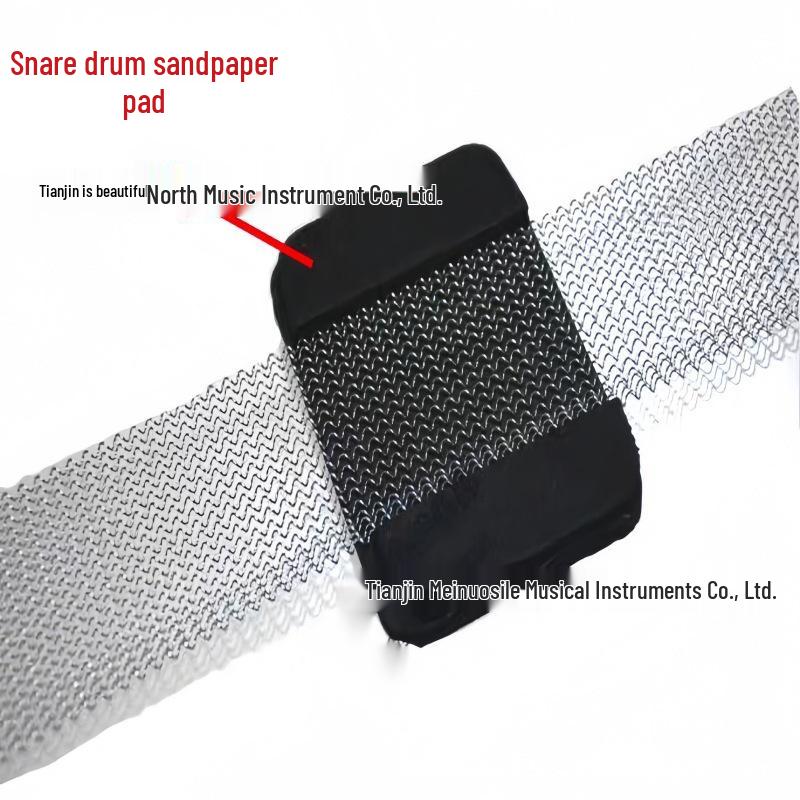 Beş Parçalı Sessiz Davul Seti Susturucu Pedleri, Üç Zil Caz Davulu ve Trampet Susturucu Pedleri İçerir.