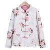 Women's Winter Thickened Warm Cotton Padded Jacket - Chinese Style Loose Outerwear for Middle-Aged and Elderly
