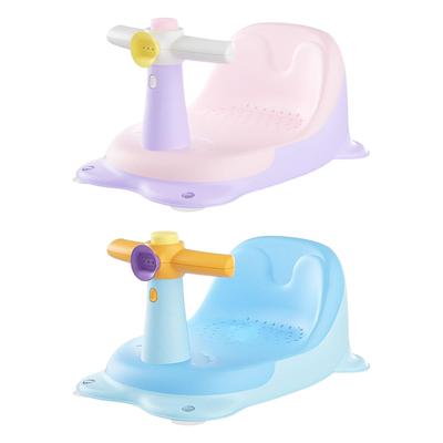 Household Baby Bath Seat Bath Chair Bath Mat for Children 6-18 Months
