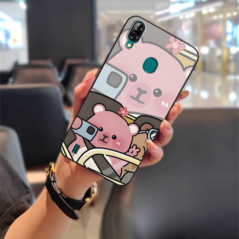 Soft case Anti-dust Phone Case For Blackview A60 Pro Protective Couple TPU Graffiti Back Cover Cute Fashion Design
