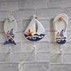 1pc Marine Mediterranean Hat Hanging Hook Wall Hooks for Home Decor Nautical Design Craftsmanship Keys Clothes and Accessories