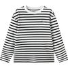 Balabala Kids' 2026 Spring Striped Long-Sleeve T-Shirt