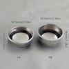 Professional 51mm Coffee Filter with Stainless Steel Meshs Easy Cleaning Powder Bowl Powder Cup Coffee Filter Basket