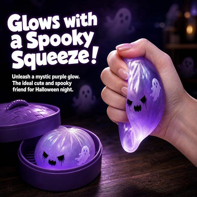 Dumpling Pressure Dumpling Squishies Cute Colorful Bun Toy Slow Rising Stress Relief Fidget Toy for Adults Anti-Anxiety Gift