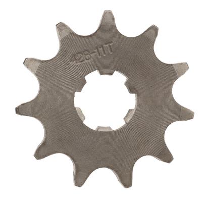 428 11T 17mm Kettenrad aus Kohlenstoffstahl, einfach zu installieren, robustes Universal-Motorantriebsrad für Fahrräder
