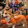 Dog Hot Dog Halloween Costume, Funny Pet Halloween Costumes for Dogs Cat of Small Medium Large Breed