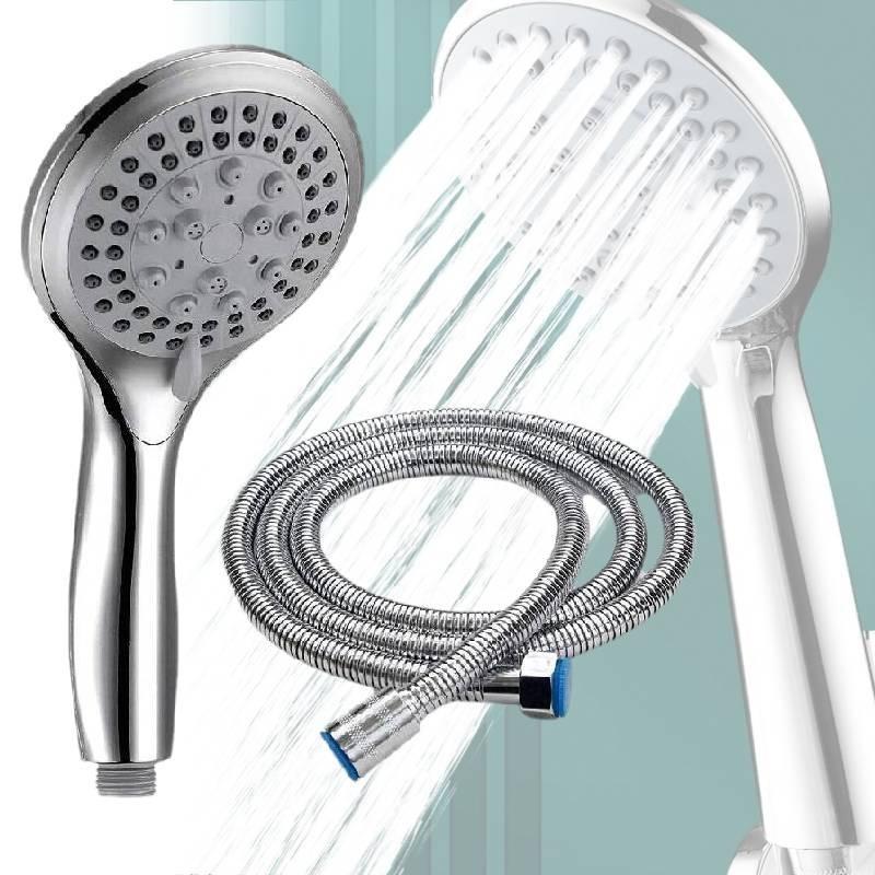 Luxuriöser Handbrausekopf im amerikanischen Stil mit 1,5 m Schlauch und bohrfreier Halterung