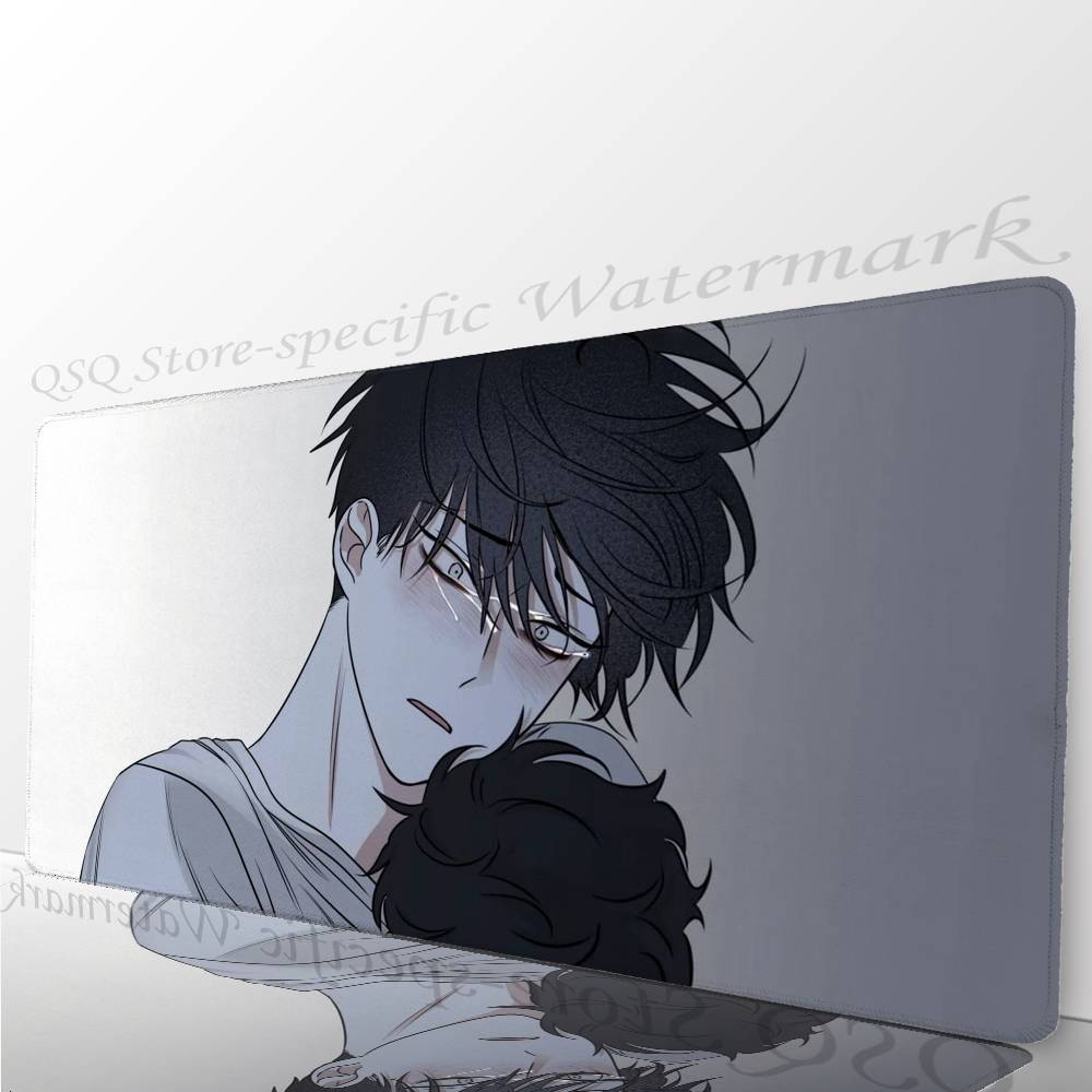 Manga L-Low Tide In Twilight Mousepad Non-slip Suitable For Office Computers Laptops E-sports Game Desk Mats XXL Keyboard