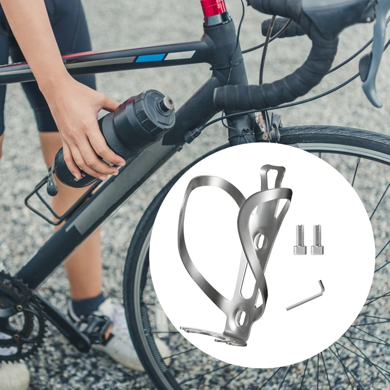 

Bike Water Bottle Holder Cup Mount with Screws and Wrench for Mountain Road Bikes Cycling Accessory