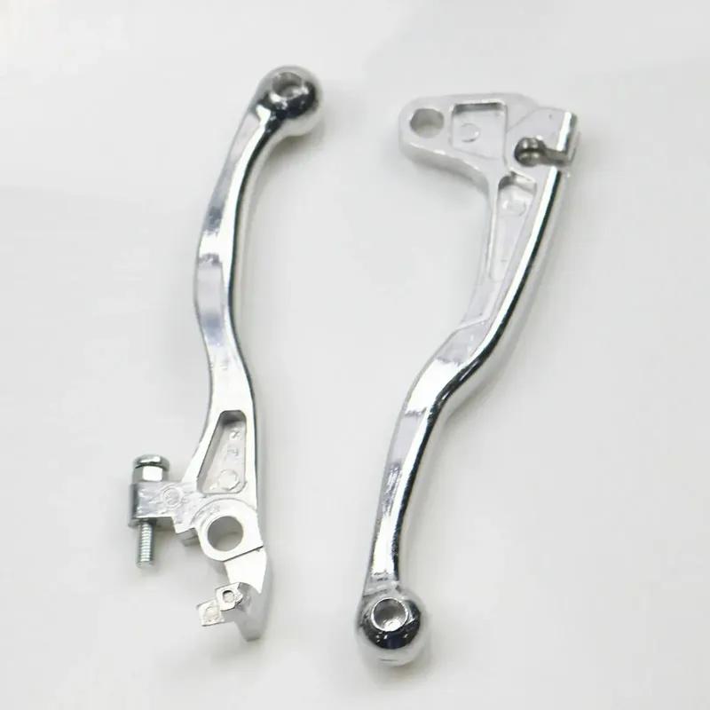 Chrome Brake Clutch Levers For Motorcycle Suzuki DR250 650 DRZ400 DJEBEL 250