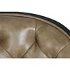 Chaise de bureau - DKD Home Decor - Polypropylène - Vintage - 1 place - Noir/Marron clair