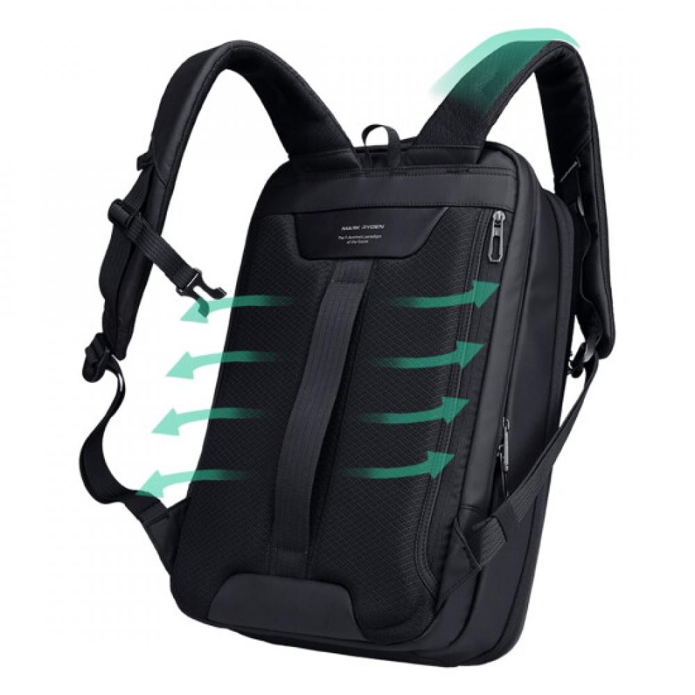 Menbag Hard Backpack For 30s And 40s 15.6 16 Inch Mr639a