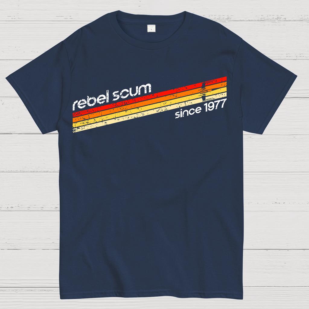 Rebel Scum 1977 Unisex Heavyweight 100% Cotton T-shirt