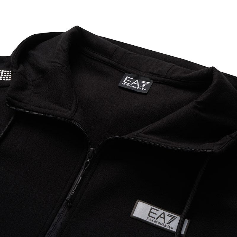 EMPORIO ARMANI EA7 SS24 Casual Sportswear Men's Black 3DPV61-PJUWZ-1200