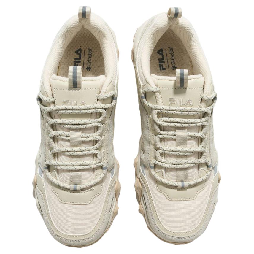Fila TR V2 Oakmont Bequeme Weiche Strapazierfähige Low-Top Lifestyle Freizeitschuhe Unisex Sneaker Beige 11001JM02786H924