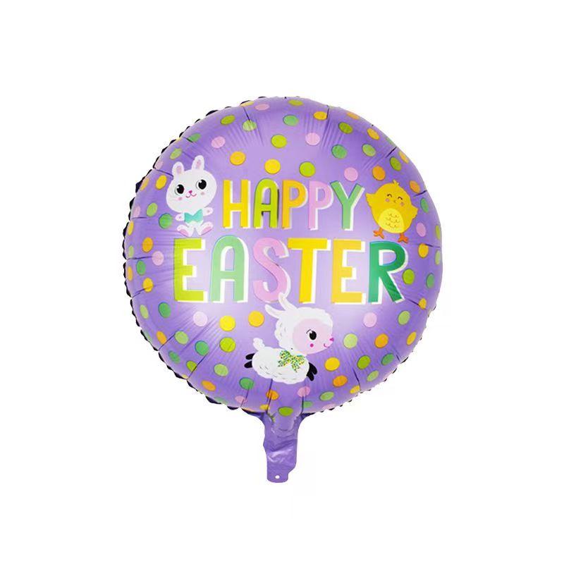 Easter Balloon Decorations Kit Bunny & Egg Cartoon Design, Party & Home Easter Decorations Set