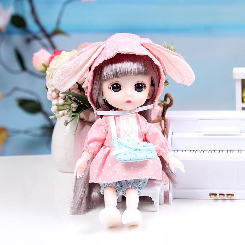 Cute Princess Lolita Doll Set Children Girls Dress Up Play Toy Gift Box