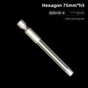 BROPPE Magnetic Hexagonal Extended Screwdriver Head for Electric Drills