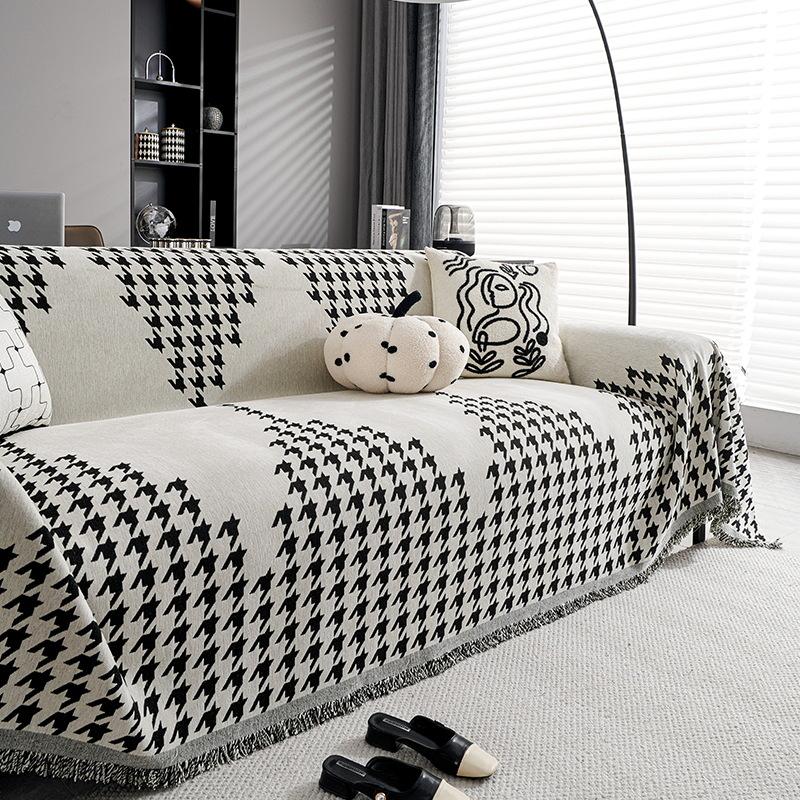 1pcs Sofa Cover Fashion Simple Anti-slip Furniture Protector Machine Washable One Piece Style Mat for Living Room
