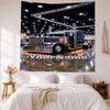 Kw Heavy Trucks Custom Your Name Wall Decor Tapestry Art For Pet Memorial Birthdaywedding Party Backdrop Family Gift