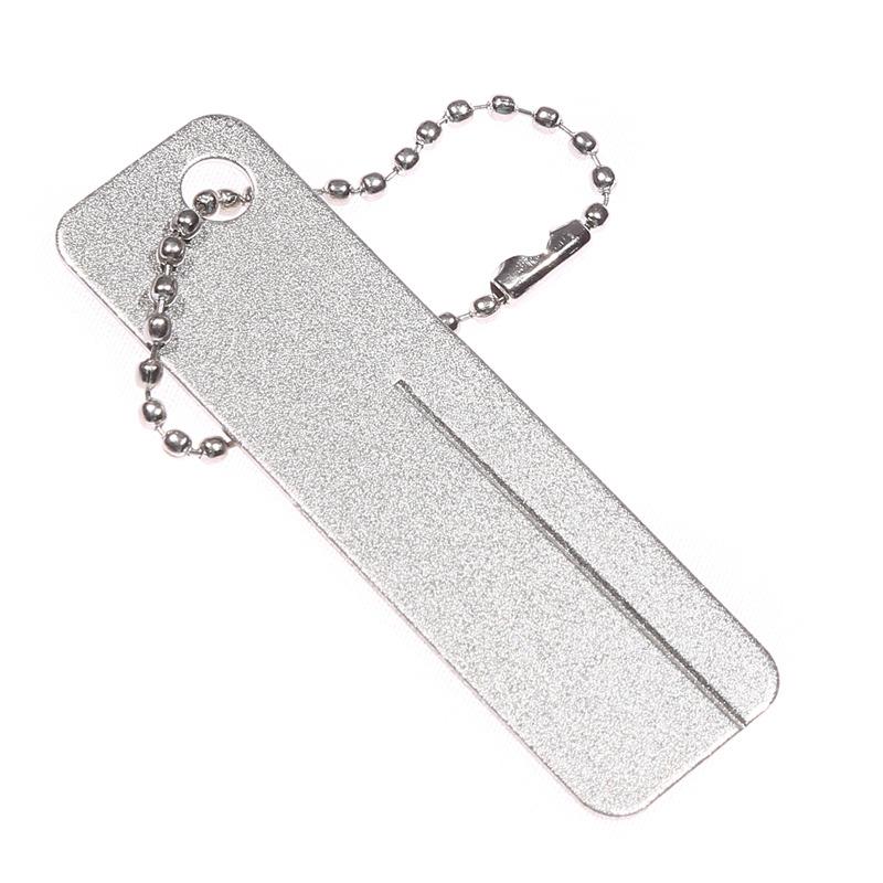 400 сеток Алмазная точилка для рыболовных крючков, многофункциональная алмазная ручка, точилка для ножей, уличные инструменты, портативная точилка One SIze