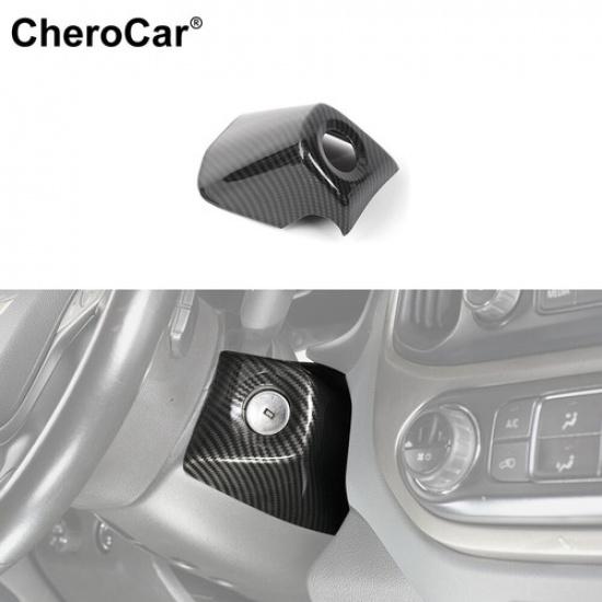 

Engine Start Key Hole Frame Decor Cover Trim for Chevy Colorado/GMC Canyon 2014+