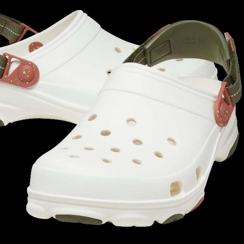 Crocs All Terrain Clog Cream Sandal Slippers 206340 0wv