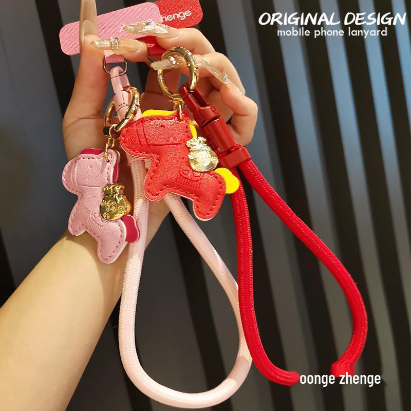 Premium Rotating Buckle Phone Lanyard: Short, Stylish, Adjustable Wrist Strap for Outdoor Use