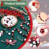 Beads Wooden Diy Christmas Charm Bracelet Making Kit Diy Crafts Beads Jewelry Making Set Christmas Decoration For Girls Women