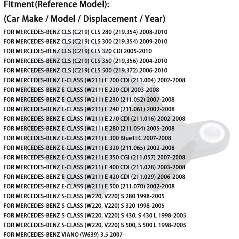 Height Level Sensor For MERCEDES-BENZ CLS C219 E W211 S W220 VIANO W639 2002-2008 A0105427617 Accessories
