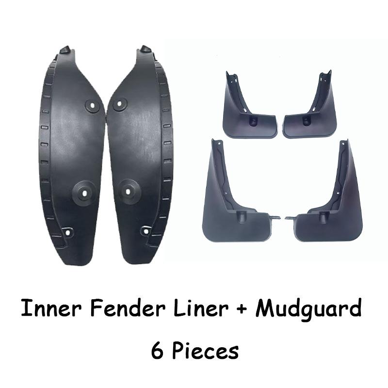 Für BYD Sea Lion 06 EV 2025 2026 Auto Kotflügelverkleidungen Schmutzfänger Radkastenverkleidung Schutz Hinterradschalen-Schmutzfänger Teile