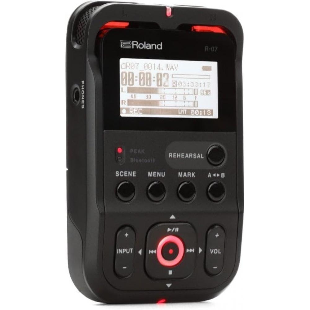 Roland High Resolution Audio RecoRdeR  Black R 07 Bk