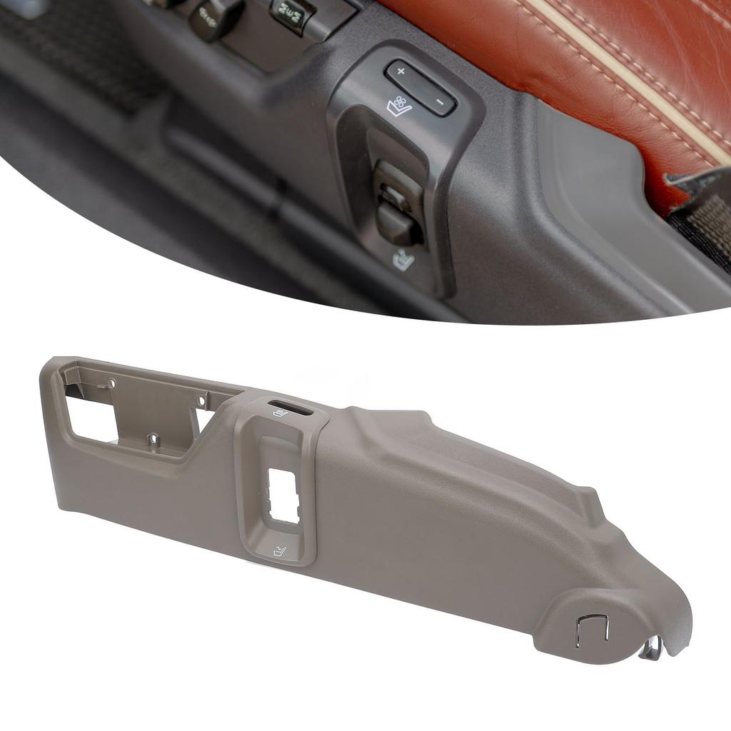 Front Seat Side Panel Trim Plastic Cover Left Side Seat Trim Decorative Panel Housing Replacement For 90 MK1 2002 to 2014