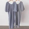 New ArrivalS Open Run Women S Check Off Shoulder Two Way Balloon Long dreSS