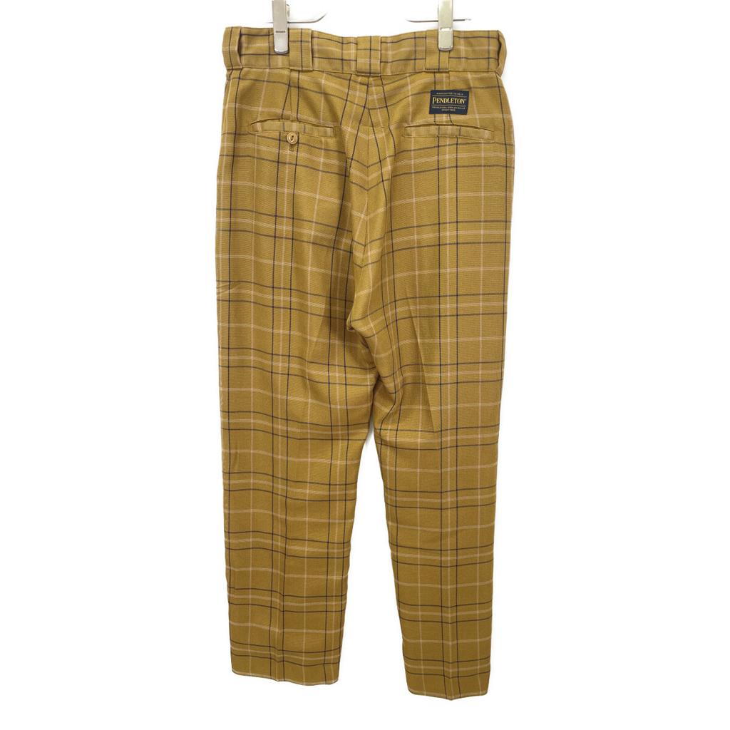 PENDLETON Khaki check pants Bottoms M BrownUsed