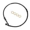 X AUTOHAUX 1 Set 75cm 29.53" Motorcycle Brake Clutch Hose Line Pipe Clutch