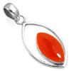 925 Sterling Silver Pendant Women Gemstone Handmade Jewelry Birthday Gift Amber Amethyst Black Onyx Carnelian Garnet Quartz Green Onyx Gold Stone