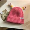 Style Versatile Hat Cute And Funny Big Mouth Womens Warm Hatscaps Knitted
