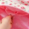 Cute Strawberry Shaped Makeup Bag Practical Polyester Large Capacity Cosmetic Bag For Cosmetics And Travel Essential