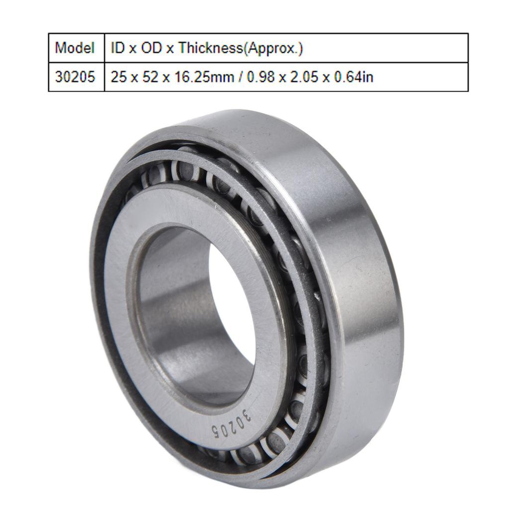 Tapered Roller Bearing Metal High Accuracy Accessory Replacement Part for Equipment