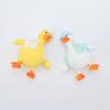 Slow-Rising Duck Squeeze Toy Soft TPR Stress Reliever with Interchangeable Outfits Portable Fidget Decompression Gadget for Kids Adults