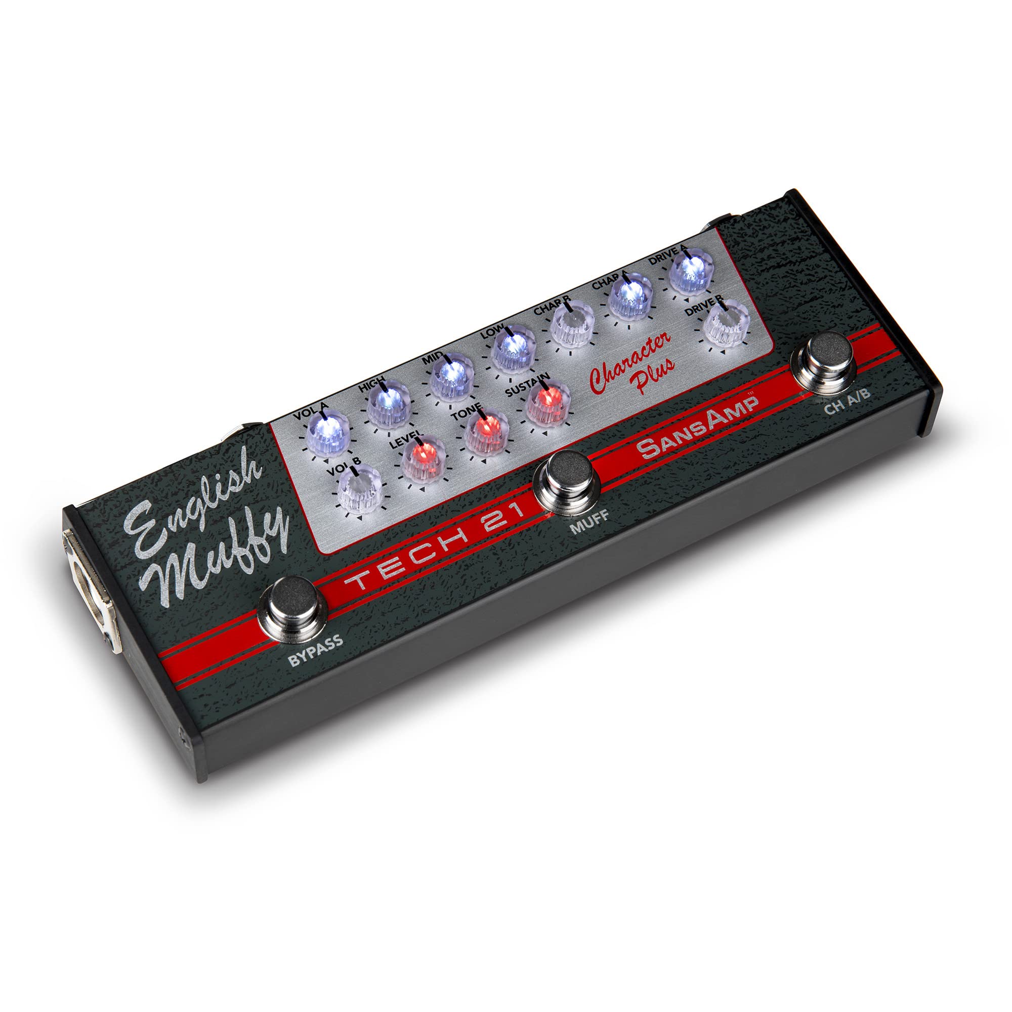 

tech21 SANSAMP Effector Character Plus HiWatt Big Muff ENGLISH MUFFY + [] чорний