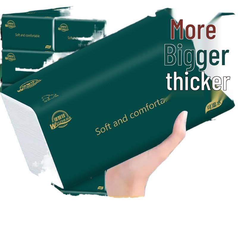 Large Box Five-Layer Thick Facial Tissue Paper Towels for Home Use