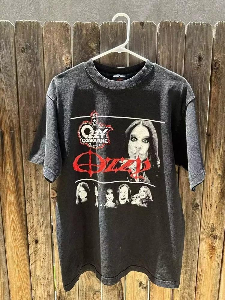 

Ozzy Osbourne Band Concert Black Short Sleeve Unisex Tshirt S5XL Unisex T-Shirt XXL